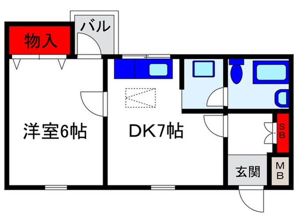 ﾗｲｵﾝｽﾞﾏﾝｼｮﾝ豊中第２(113)の物件間取画像